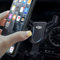 Beerte Support de téléphone de Voiture adapté pour Mercedes Benz GLA 2020-2024, B Classe 2019-2024 Support de téléphone réglable et Stable pour Smartphones 4-7 Pouces (Alliage Noir)