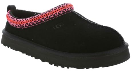 UGG Unisex-Kinder Tazz Hausschuhe, Schwarz/Multi, 1 Little Kid