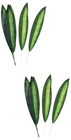 Warmhm 20 STK Simulation Verlässt Phyto Gefälschte Brasilianische Blätter Kunstpflanze Dekoration Gefälschte Blumen Künstliche Pflanzen Künstliches Blatt Urwald