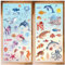 craspire 8 Stile Meerestiere Fensteraufkleber Ozean Wal Schildkröte Seepferdchen Fensteraufkleber PVC Wasserdicht Selbstklebend Wandaufkleber Abziehen Und Aufkleben Für Heimdekoration Wohnzimmer