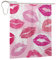ZORIN Badezimmer-Duschvorhang, weibliche Lippen, Herzen, Polyester, wasserdicht, Duschvorhänge mit 12 Haken, Badezimmer-Dekoration, Badezimmer, unverzichtbar, 150 x 180 cm