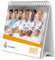 Calendario sobremesa 2025 Real Madrid 24/25 - Calendario 2025: base resistente | Calendario mesa 2025, Planificador mensual: con espacio para anotar y vista mensual global