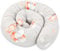 Totsy Baby Seitenschläferkissen Bettschlange Body Pillow 300 cm Baumwolle - Kopfkissen lang Bettrolle Schlafkissen Nackenrolle Kissen Oeko-Tex Kaninchen
