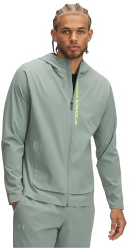 Under Armour Mens Outrun The Storm Performance Jacket Green M