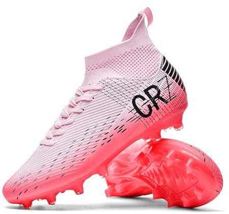 Sunqin Fußballschuhe für Herren und Damen, Indoor-Turf-Fußballschuhe, Jugend AG TF Trainings-Fußballschuhe, Unisex, 9.5 Women/8 Men