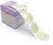 AVERY Zweckform 56817 Lebensblume Aufkleber 50 Stück (Ø38mm, Transparentfolie mit Goldprägung, Lebensbaum Aufkleber, Geschenkanhänger, Blume des Lebens, Einladungen) Sticker auf Rolle