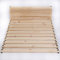 TUGA - Holztech metallfreier Rollrost Lattenrost Naturholz bis 300kg Flächenlast (Gurtband Nicht montiert, 100 x 200)