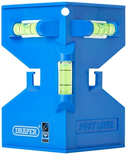 Draper 75042 Pfostenwaage, starr, Blau