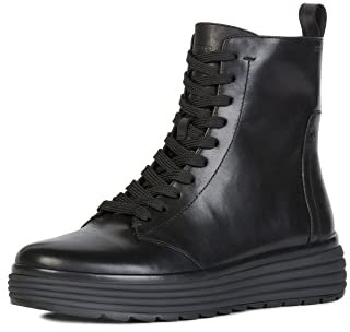 Geox D Phaolae A, Stivaletti Donna, Nero (Black), 36 EU