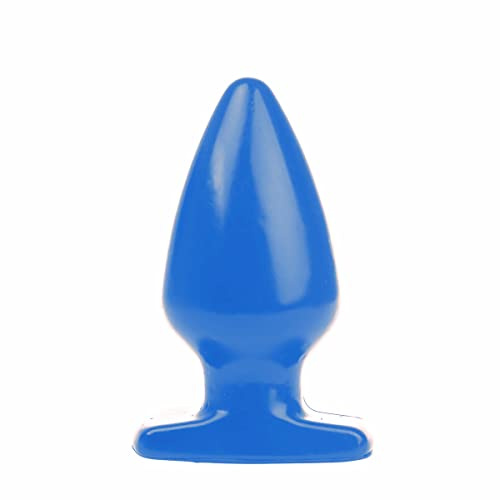 I Love Butt ' Fat Plug ' Anal Plug Serie in 3 verschiedenen Größen und Farben (Blau, L (18,0x9,0cm))
