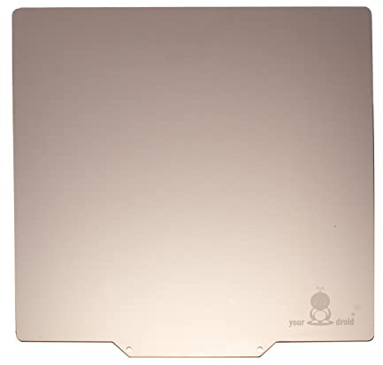 yourDroid PEI FlexPlate 410x410mm für Creality CR-10 S4, Anycubic Chiron