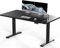 Flamaker Höhenverstellbarer Schreibtisch 140 x 70 cm, Schreibtisch Höhenverstellbar Elektrisch mit Memory Funktion, Computertisch mit Kabelmanagement, Standing Desk, Stehpult, Bürotisch, Schwarz