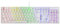 Mars Gaming MK422 Bianco, Tastiera Meccanica Gaming RGB, Antighosting, Switch Meccanico Marrone, Lingua Italiana