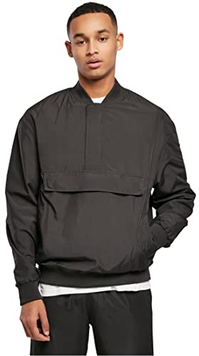 Urban Classics Herren Pullover Bomber Jacket Black, M