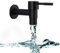 Robinet Lave Main eau Froide, Robinet Piscine en Vadrouille, Robinet Lave Main, Salle De Bains en Acier Inoxydable Robinet, pour la Maison, la Salle de Bain, le Balcon et la Cuisine