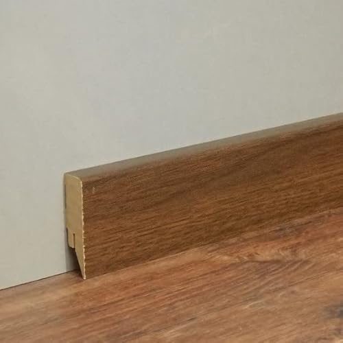 Sockelleiste/Fußleiste/Bodenleiste Lecco-39 (72930) - Nussbaum/Wenge