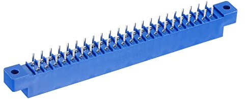 sourcing map Kartenkante Verbinder Blau Sockel 44 Stifte 3.96mm Pitch für Leiterplatte Arcade