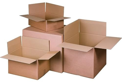karton-billiger | Faltkartons Versandkartons Fefco 0201 Karton (195x145x90mm, 50)