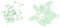 Craftelier - Brads y Botones de Giro para Crear Cierres en Proyectos de Scrapbooking y Manualidades | Incluye 50 Brads y 50 Botones | Tamaño 17 x 7 mm (0.67” x 0.28”) - Color Turquesa