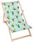 DreamRoots Liegestuhl Kinder Garten - Gartenstuhl Kinder Draußen - Kinder Klappstuhl - Kinder Campingstuhl Faltbar mit waschbare 100% Polyester - Kinder Liegestuhl - Kinder Gartenstuhl