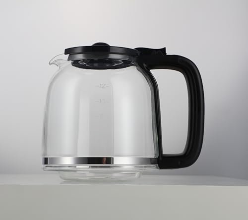 12 Cups Coffee Maker Carafe Replacement for Ninja, 20 oz, Glass, Compatible with Ninja coffee pot replacement