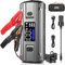 Cxy Starthilfe Powerbank 2000A, PD 60W In/Out Schnellladung 12V Powerbank Starthilfe für 8,5L Benzin und 6,0L Dieselmotor, Tragbare Auto Starthilfe Starter Powerbank mit LED-Display Jump Starter