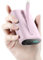 HETP Power Bank 10800mAh, PD 15W 3.0A Powerbank mit Eingebaute Kabel, 3 Ausgänge LED-Anzeige Kleines Externer Akku Kompatibel mit iPhone 14/14 Plus/14 Pro Max/13/13 Pro Max/12/12 Pro/11/XR/XS/X/8-Rosa