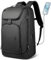 HEROIC KNIGHT Rucksack Herren Groß 30L Laptop Rucksack 17,3 zoll Business Rucksack Wasserdicht Reiserucksack mit USB-Anschluss Daypack Anti Diebstahl für Arbeit Business Reise-Schwarz