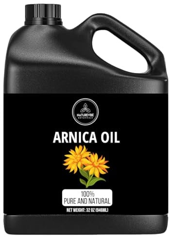 Naturevibe Botanicals Arnica Oil 946ml | 100% Pure and Natural | Great for Skin Care and Hair Care