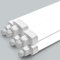 DXLIGHTING 5 Stück LED Feuchtraumleuchte 150cm, 45W 4500LM Röhrenlampe, Wannenleuchte, IP65 Kellerlampe, Verknüpfbar Feuchtraumlampe für Büro Keller Werkstatt Garage, 4000K Neutralweiß