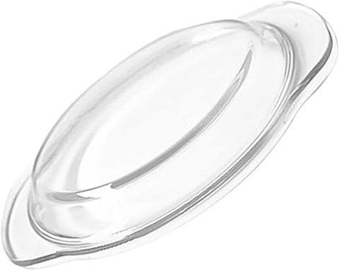 NobeOnbe Couvercle en Verre résistant à la Chaleur et aux éclaboussures Bol de Four à Micro - Ondes Bol de Four à Micro - Ondes Pot à Vapeur Couvercle en Verre,23cm