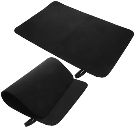 Ciieeo Tapis de Sauna Isolant Thermique en Feutre Lot de 2 Épais pour Spa et Bureau Coussin de Siège