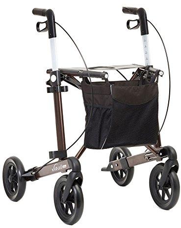 Russka Rollator Vital Plus 62 cm kirschrot
