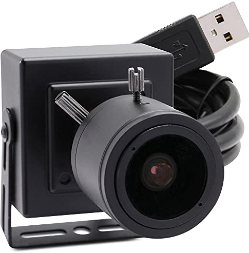 Svpro Manuelle Zoom USB Kamera 2,8-12mm Varifokus Objektiv 1080P FHD USB Webcam, 2MP Hohe Bildrate 100pfs VGA Mini Kamera USB2.0 Tragbare USB Kamera mit UVC Plug & Play für Android Linux Windows Mac