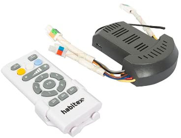 Habitex Receptor + emisor p/Vent Techo Motor DC