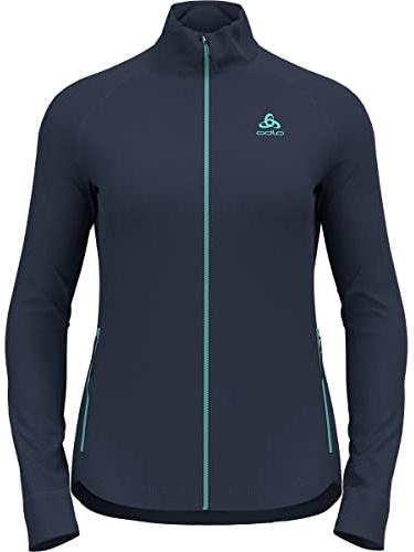 Odlo Fleecejacke Damen Berra I Midlayer I Langarm Wandershirt
