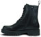 Cultz Essential 8 Eyelet Stiefeletten mit Reißverschluss Combat Boots Damen Stiefel Schwarz 39