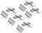 Tbest Mic Clip For Car, Microphone Hang Up Clip,Cb Radio Mounting Brackets Clip,Cb Radio Mic Holder 5Pcs Hand Microphone Hang Up Clip For Tm471 Tm281 For Gm300 Gm950 Gm3688