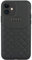 Audi Genuine Leather Hülle für iPhone 12/12 Pro 6.1 Schwarz Hard AU-TPUPCIP12P-Q8/D1-BK