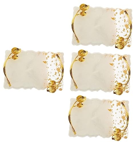 4 Stück Nagelpalette Maniküre Polieren Nägel Farbtafel Nagelständer Zum Aufdrücken Nagellack Make-up Zubehörfach Mischpalette Für Nägel Kunst Bilden Harz Polierplatte Weiß