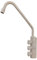 Rubinetto di prelievo 3 vie per depuratori Shurity 300 1/4”mm. (Granito Avena)