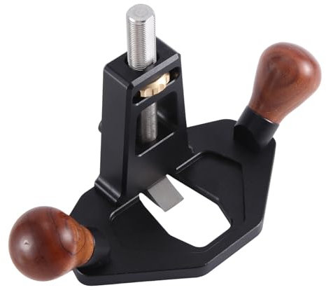TsoLay Router Plane con manopola di regolazione Lavorazione del legno Palmare Fondo Pulizia manuale Scanalatura Bordo Taglio Pialla piatta Durevole