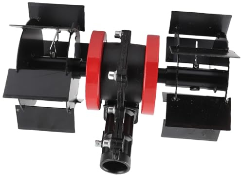 Roue de Désherbage Multifonctionnelle et Efficace avec 9 Dents, Roue de Charrue Profonde pour Désherbeur (28mm)