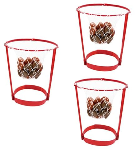 Alasum 6 Sätze Spielzeug zum Überkopfwerfen Head-Hoop-Spiel lustiges Kotspielzeug kinderspielzeug Spielzeug für draußen Basketball-Stirnband-Reifen Kopf-Basketball-Spielzeug Plastik