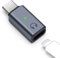 Seminer USB C zu Lightning Audio Adapter, USB C Stecker zu Lightning Kopfhörer Kopfhörerbuchse Konverter für iPhone 16/15 Serie, iPad und mehr (Grau)