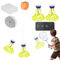 Wusideday Badminton Trainer Set | 3 Stück batteriebetriebener Badminton Rebound Trainer | Leuchtendes Badminton Trainer Set | Badminton Rebound Trainer