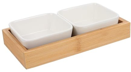 Warmhm Présentoir à Collations Multi-cellules Assiette De Fruits Secs Céramique Plateau De Présentation Créatif Pour Maison