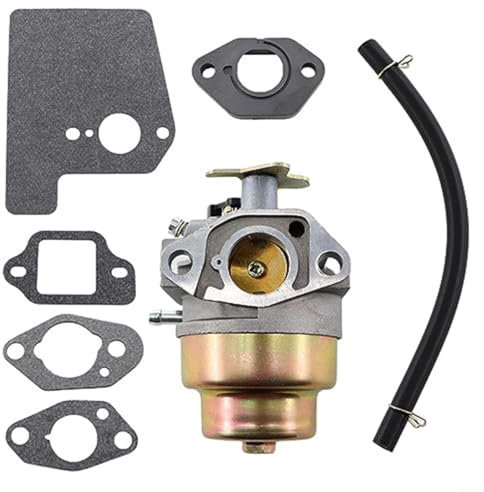 Vergaser Kit für Honda Rasenmäher HRX 426 für QX HRB476C für QXE HRX426 RXE HRX476C für QX HRB536C für HXE HRX 426 SX HRX 476 für HX SX HRB476C für HXE mit Dichtungen und Kraftstoffschlauch