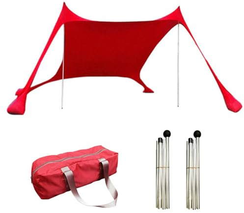 Tienda De Playa - Toldo De Playa | Litoral Familiar Plegable | Sombrilla Portátil | Cldo Portátil Sunshade | Refugio Solar | Tienda De Campaña Tents Beach | Tienda De Litoral Tienda De Desplegable