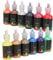 Kit de Pintura de Cuero de 12 Colores, 29 ml de Pintura de Pintura a Aerógrafo de Pintura de Pintura de Aerógrafo para Textiles, Metal, Madera, Cerámica, Plástico, Cuero